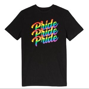 Pride rainbow short sleeve T-shirt size Medium